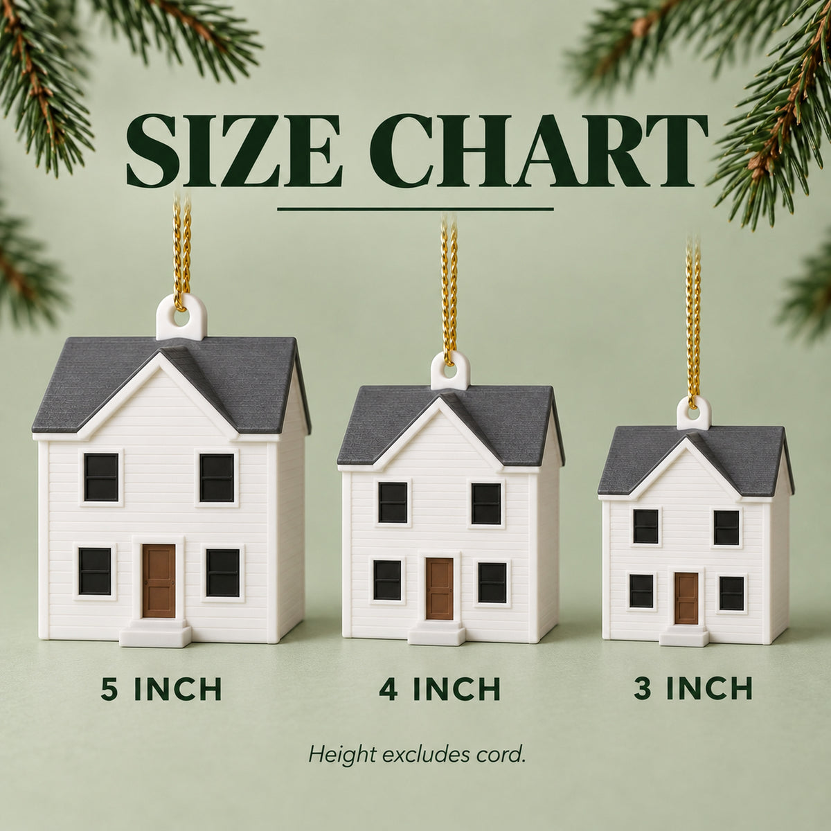 Personalized Custom House From Photo 3D Ornament - Custom Christmas Keepsake - image 5