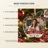 Personalized Teacher Photo Acrylic Ornament - Custom Photo Keepsake - image 6