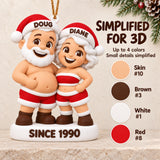 Personalized Growing Old Together 3D Ornament - Custom Christmas Keepsake - image 4