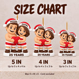 Personalized 25th Anniversary 3D Ornament - Custom Christmas Keepsake - image 5