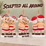 Personalized 50th Anniversary 3D Ornament - Custom Christmas Keepsake - image 6