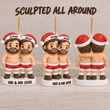 Personalized Mr And Mr 3D Ornament - Custom Christmas Keepsake - image 6