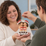 Personalized Mrs And Mrs 3D Ornament - Custom Christmas Keepsake - image 8