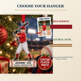 Personalized Baseball Player Acrylic Ornament - Custom Photo Keepsake - image 8