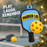 Personalized Pickleball 3D Ornament - Custom Christmas Keepsake - image 9