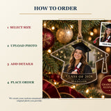 Personalized Graduation Acrylic Ornament - Custom Photo Keepsake - image 4