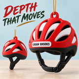 Personalized Bicycle Helmet 3D Ornament - Custom Christmas Keepsake - image 4
