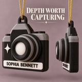 Personalized Camera 3D Ornament - Custom Christmas Keepsake - image 4