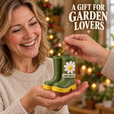 Personalized Gardening Boots 3D Ornament - Custom Christmas Keepsake - image 8