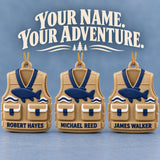 Personalized Fishing Vest 3D Ornament - Custom Christmas Keepsake - image 7