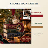 Personalized Book Lover Acrylic Ornament - Custom Photo Keepsake - image 8