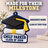Personalized Graduation Cap Diploma 3D Ornament - Custom Christmas Keepsake - image 7