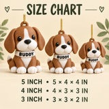 Personalized Chibi Dog 3D Ornament - Custom Christmas Keepsake - image 5