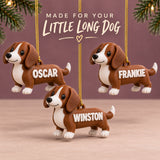 Personalized Dachshund 3D Ornament - Custom Christmas Keepsake - image 7