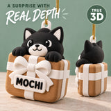 Personalized Cat Gift Box 3D Ornament - Custom Christmas Keepsake - image 4