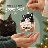 Personalized Cat Gift Box 3D Ornament - Custom Christmas Keepsake - image 8