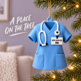 Personalized Nurse Scrubs 3D Ornament - Custom Christmas Keepsake - image 7