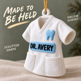 Personalized Dentist Tunic 3D Ornament - Custom Christmas Keepsake - image 4