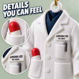 Personalized Pharmacist Coat Pill 3D Ornament - Custom Christmas Keepsake - image 6