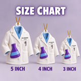 Personalized Scientist Coat Flask 3D Ornament - Custom Christmas Keepsake - image 5
