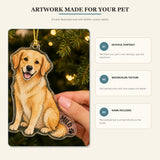Personalized Signature Tail Photo Acrylic Ornament - Custom Pet Keepsake - image 5