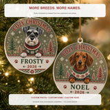 Personalized Christmas Sweater Dog Photo Acrylic Ornament - Custom Pet Keepsake - image 4