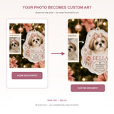 Personalized Favorite Granddog Grandma Photo Acrylic Ornament - Custom Pet Keepsake - image 3