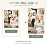 Personalized First Home Dog Photo Acrylic Ornament - Custom Pet Keepsake - image 3