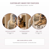 Personalized Memory Window Pet Memorial Photo Acrylic Ornament - Custom Pet Keepsake - image 5