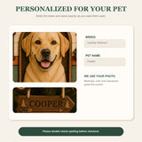 Personalized Camper Pup Photo Wood Ornament - Custom Pet Keepsake - image 7