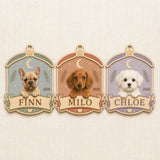 Personalized Puppy First Christmas Photo Wood Ornament - Custom Pet Keepsake - image 4