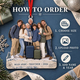 Custom Photo Destination Family Gathering Acrylic Ornament — How to order