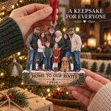 Custom Photo Family Farm Homecoming Acrylic Ornament — Gift inspiration