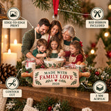 Custom Photo Family Recipe Day Acrylic Ornament — Product details