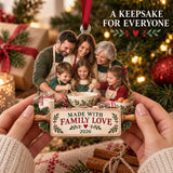 Custom Photo Family Recipe Day Acrylic Ornament — Gift inspiration