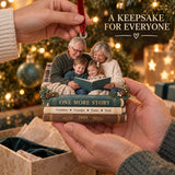 Custom Photo Storytime on the Sofa Acrylic Ornament — Gift inspiration