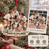 Custom Photo Libero Dig Celebration Acrylic Ornament — Personalization guide