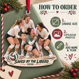 Custom Photo Libero Dig Celebration Acrylic Ornament — How to order