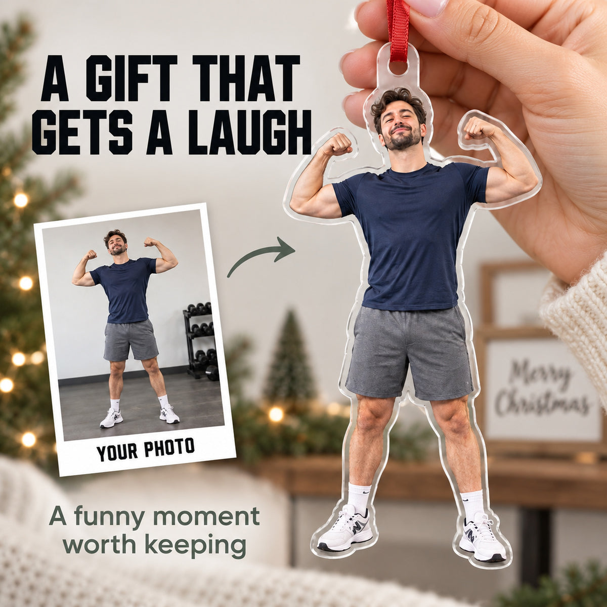 Custom Photo Flex Champion Acrylic Ornament — Gift inspiration