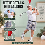 Custom Photo Golf Goof Acrylic Ornament — Product details