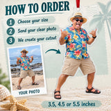 Custom Photo Vacation Vibes Acrylic Ornament — How to order