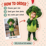 Custom Photo Little Costume Star Acrylic Ornament — How to order
