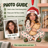 Custom Photo Face Snack Stash Guardian Acrylic Ornament — Personalization guide
