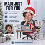 Custom Photo Face Meeting Survivor Acrylic Ornament — Production and delivery