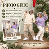 Custom Photo Grandparents Goofballs Acrylic Ornament — Personalization guide