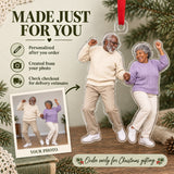 Custom Photo Grandparents Goofballs Acrylic Ornament — Production and delivery