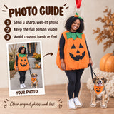Custom Photo Pet and Owner Costume Acrylic Ornament — Personalization guide