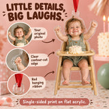 Custom Photo Cake Smash Grin Acrylic Ornament — Product details