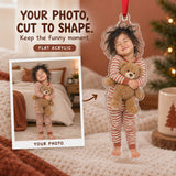 Custom Photo Bedhead Morning Acrylic Ornament — Main design
