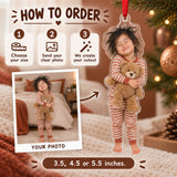 Custom Photo Bedhead Morning Acrylic Ornament — How to order